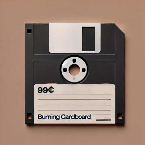 ROBWORKS — Burning Cardboard cover art